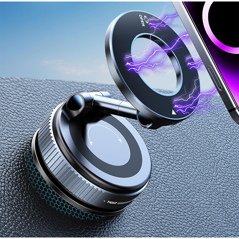 Car Vacuum - Support de téléphone magnétique pliable pour
