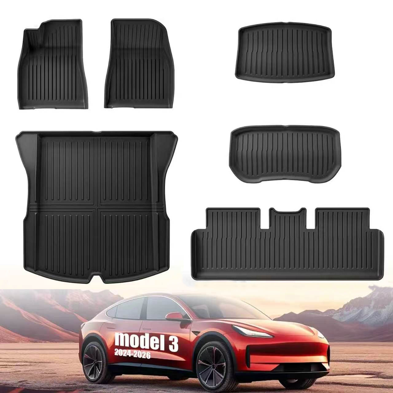 Car Floor Mat - Tapis de sol toutes saisons en