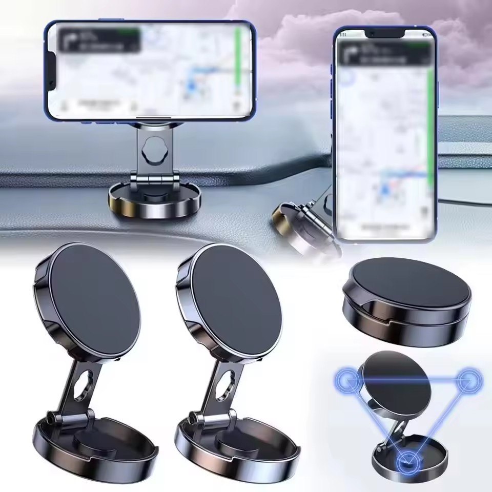 Car Phone Holder - Support magnétique robuste pour téléphone portable