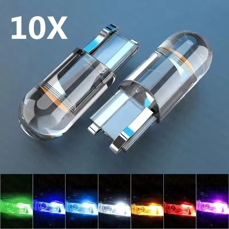 Car Led Light - Ampoule LED Super Lumineuse 10 Pièces