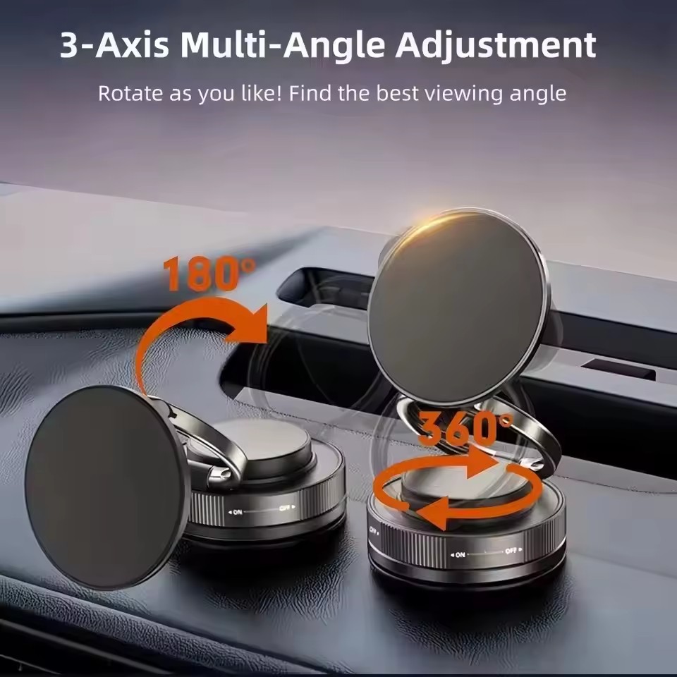 Car Vacuum - Support magnétique pour téléphone de voiture,