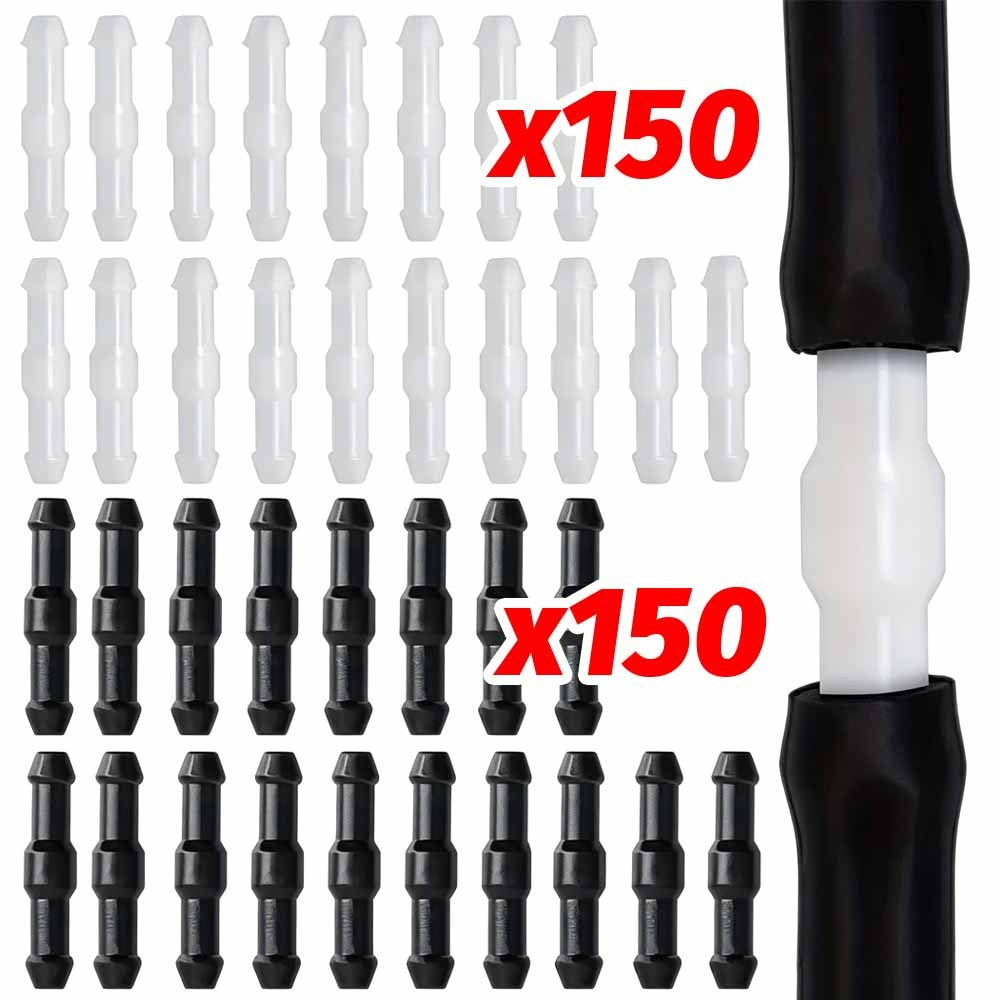 Car Wiper - Raccord rapide en nylon noir et