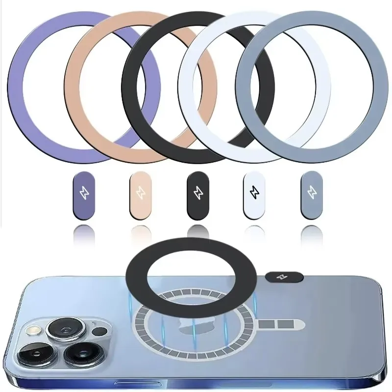 Car Phone Holder - 5/1 pièces de plaques métalliques autocollantes,