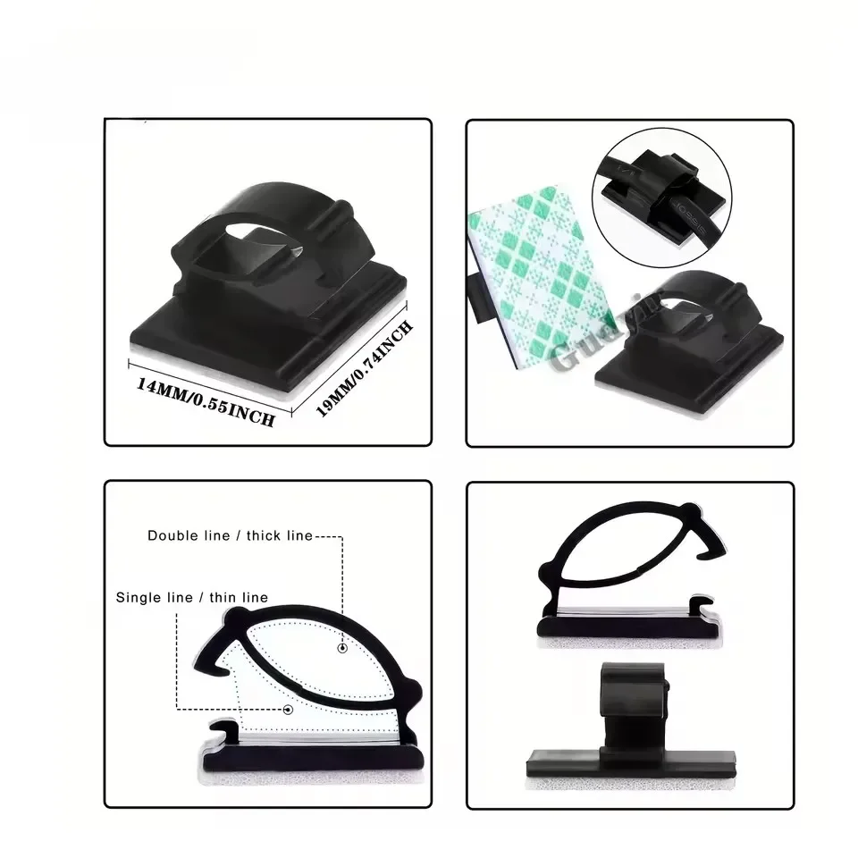 Attache adhésive pour câble de - Car Organizer avis et prix