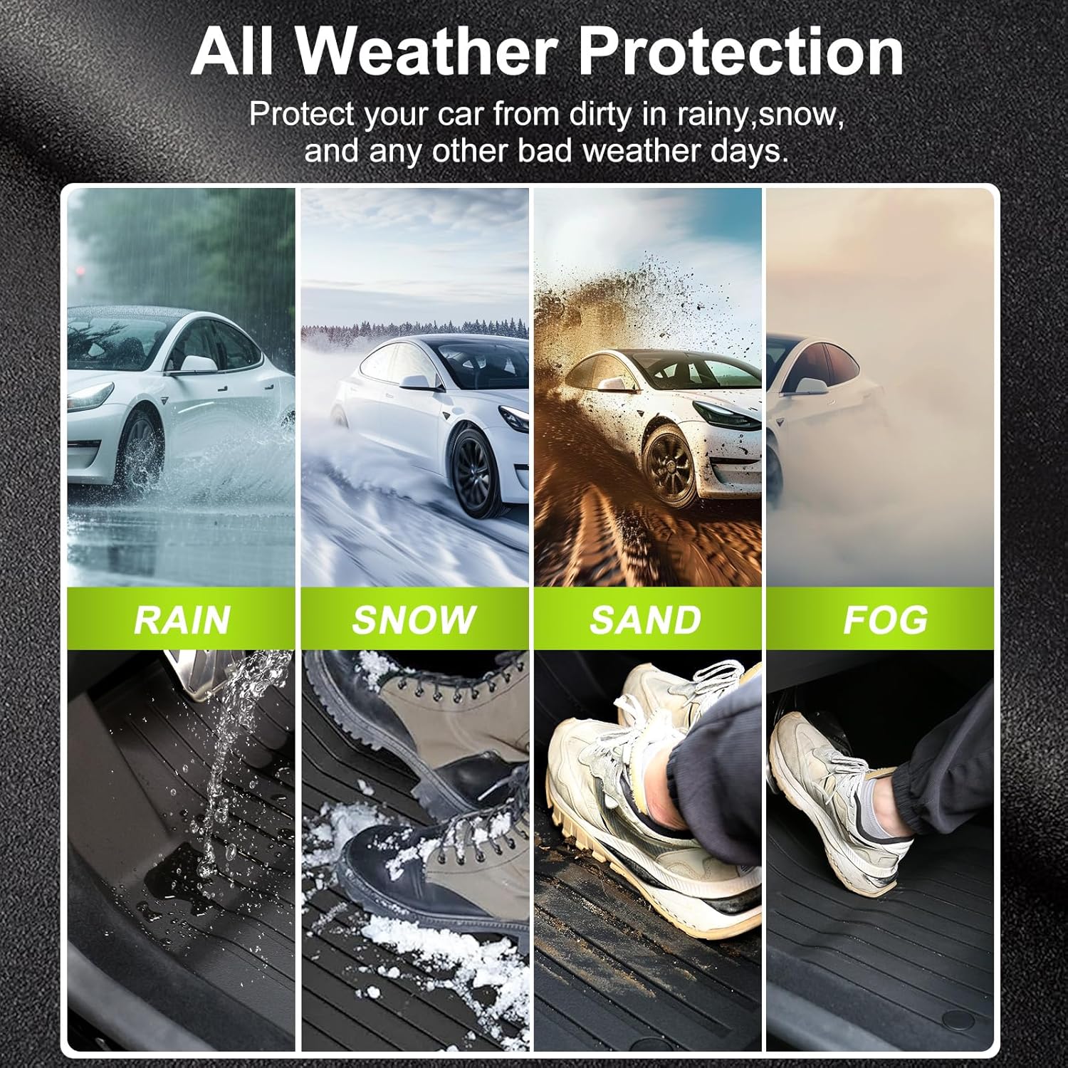Tapis de sol de voiture tout c - Car Floor Mat avis et prix