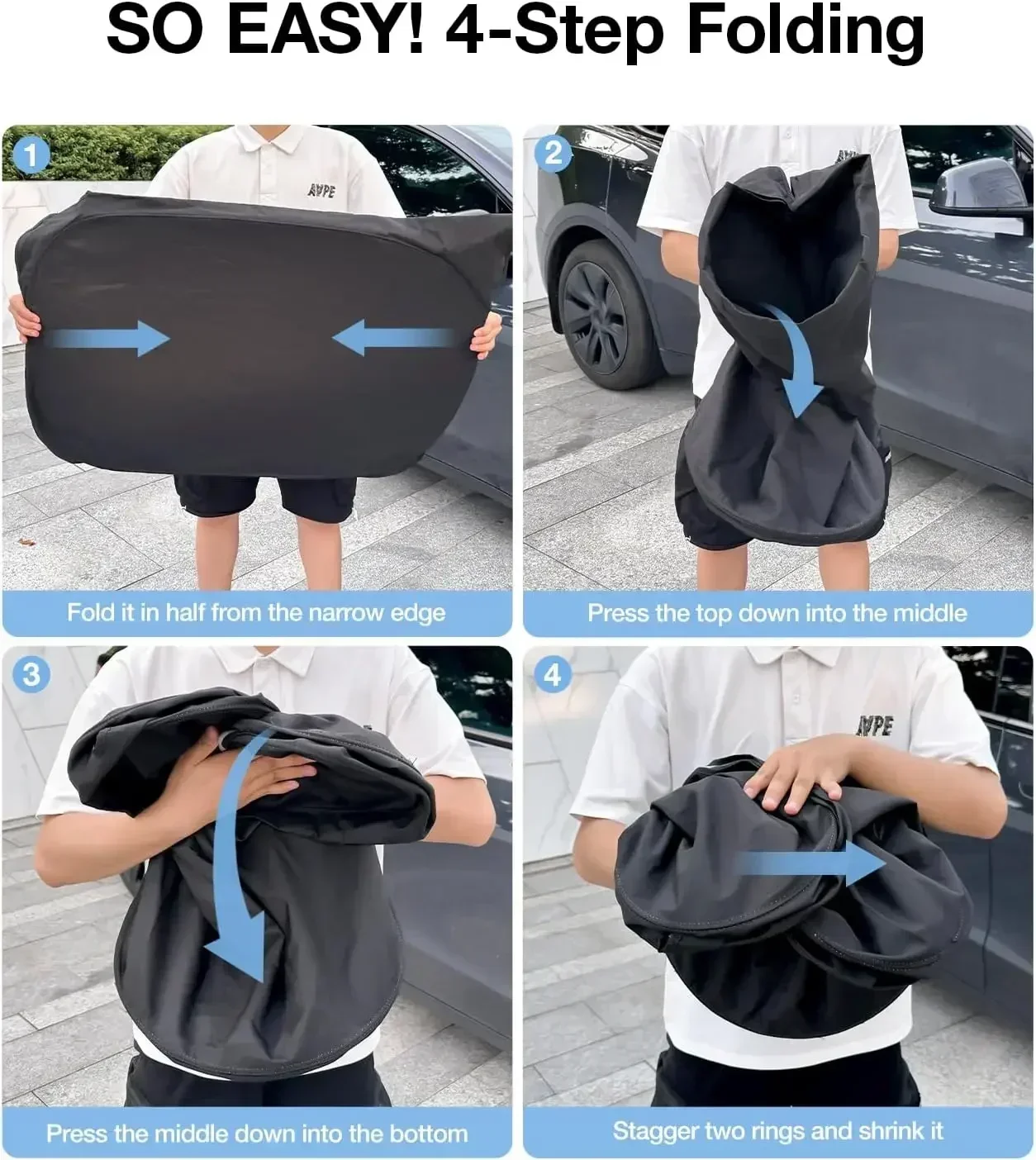Nouvelle Pare-Soleil Pliable p - Windshield Sun Shade avis et prix