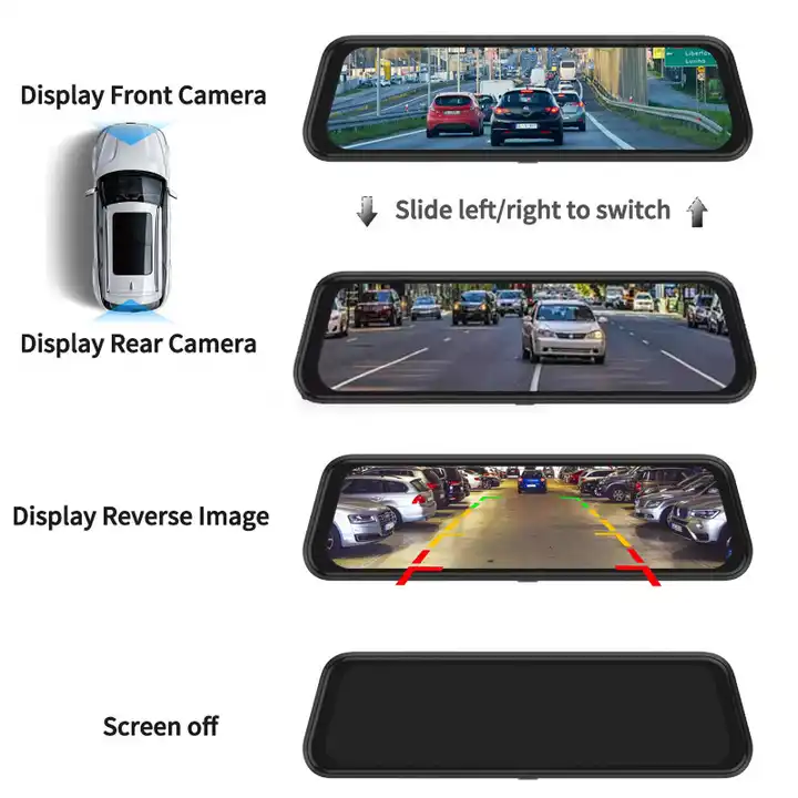 Caméra de tableau de bord avec - Car Mirror avis et prix