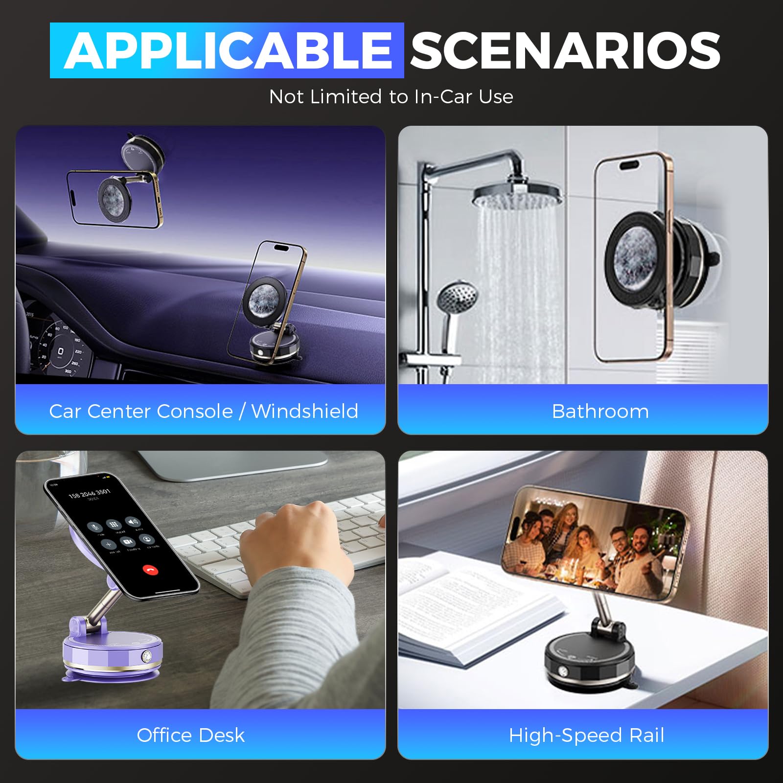 Support magnétique pour téléph - Car Vacuum avis et prix