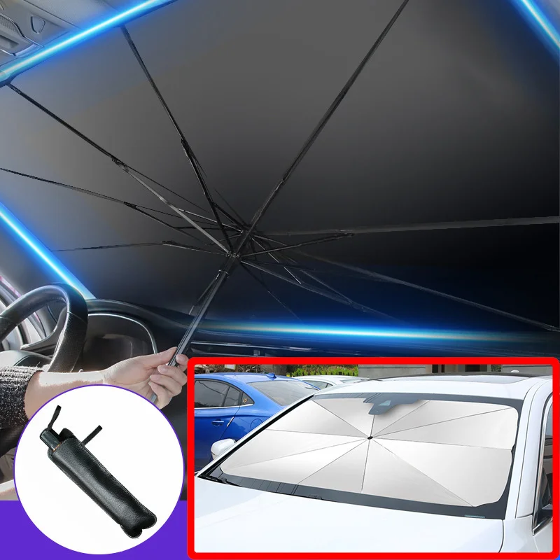 Pare-soleil pliable pour voitu - Windshield Sun Shade avis et prix