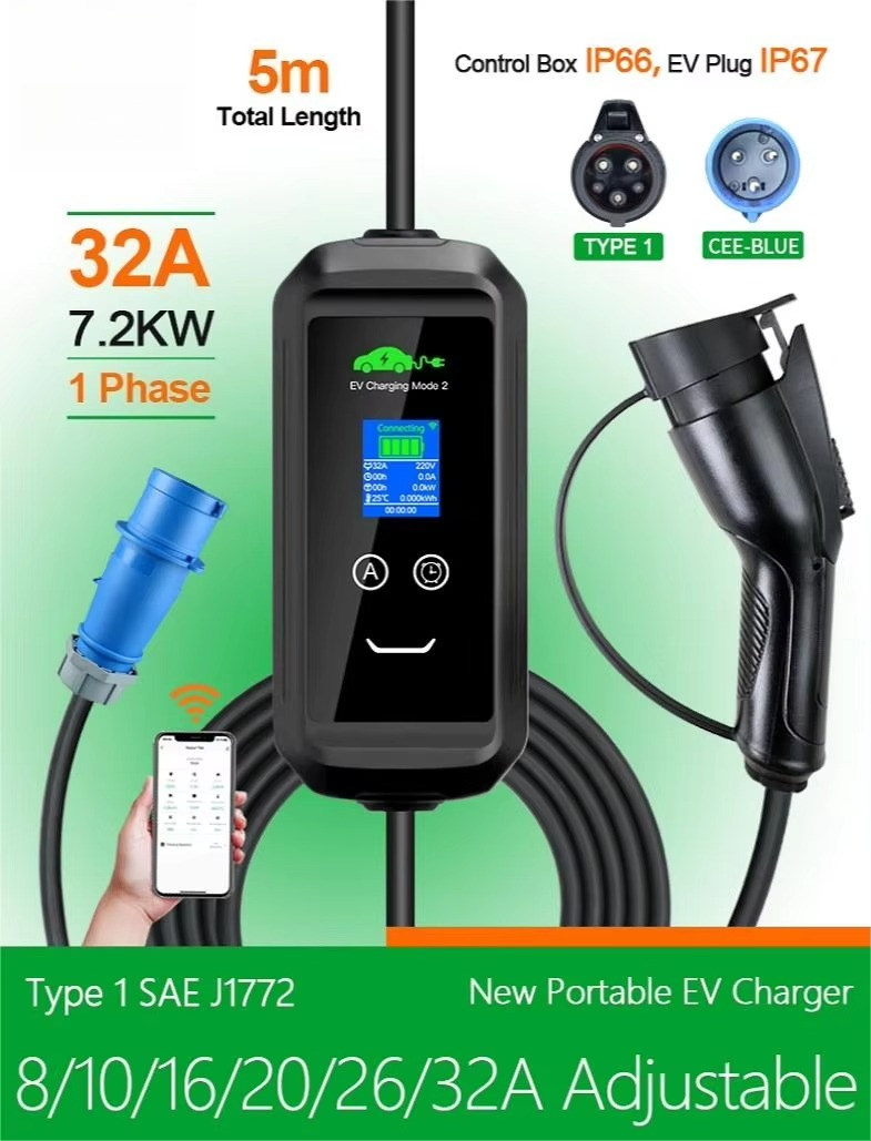 Chargeur EV portable AC person - Car Charger avis et prix