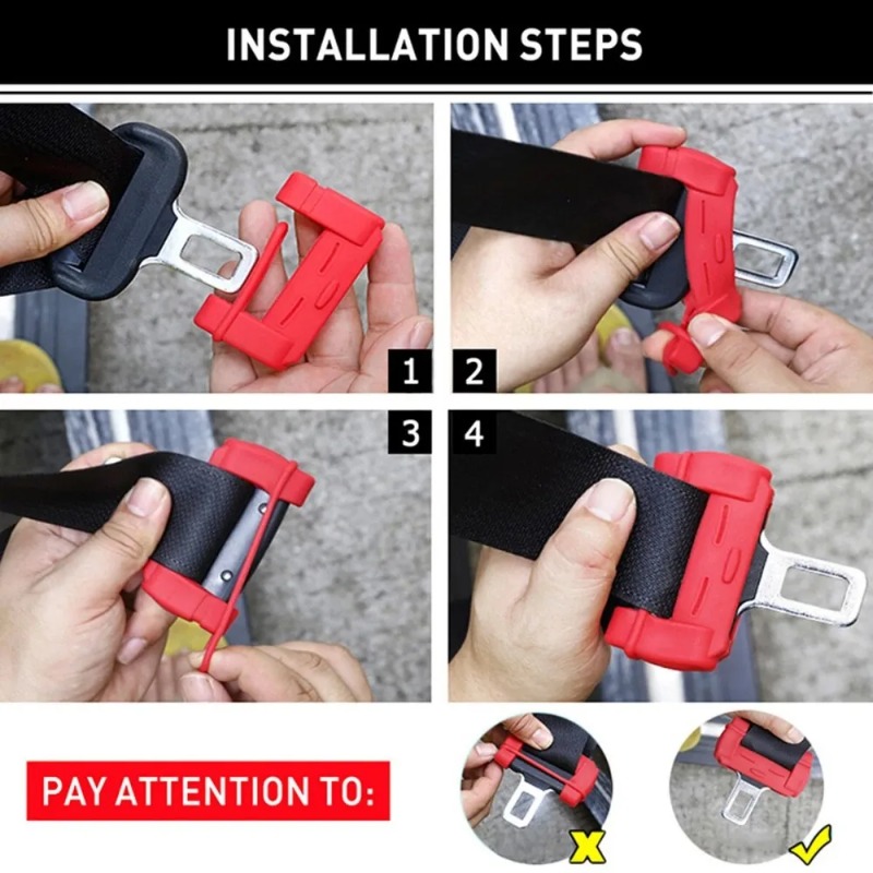 2 pièces de protège-clips de c - Car Seat Cover avis et prix