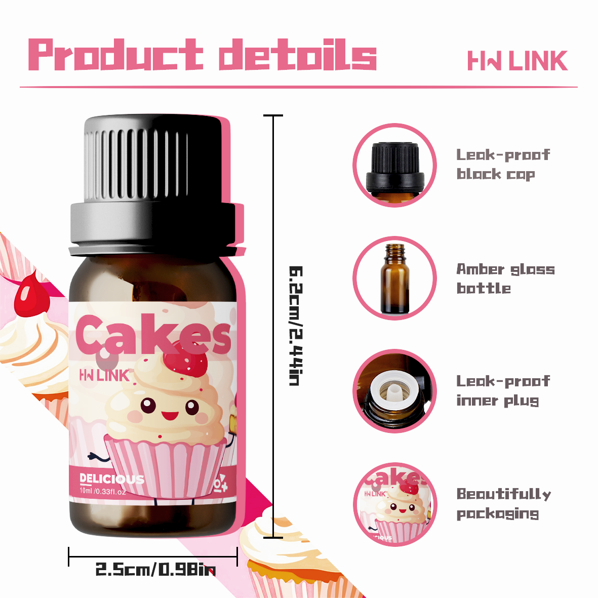 Huiles parfumées pour gâteaux  - Car Air Freshener avis et prix