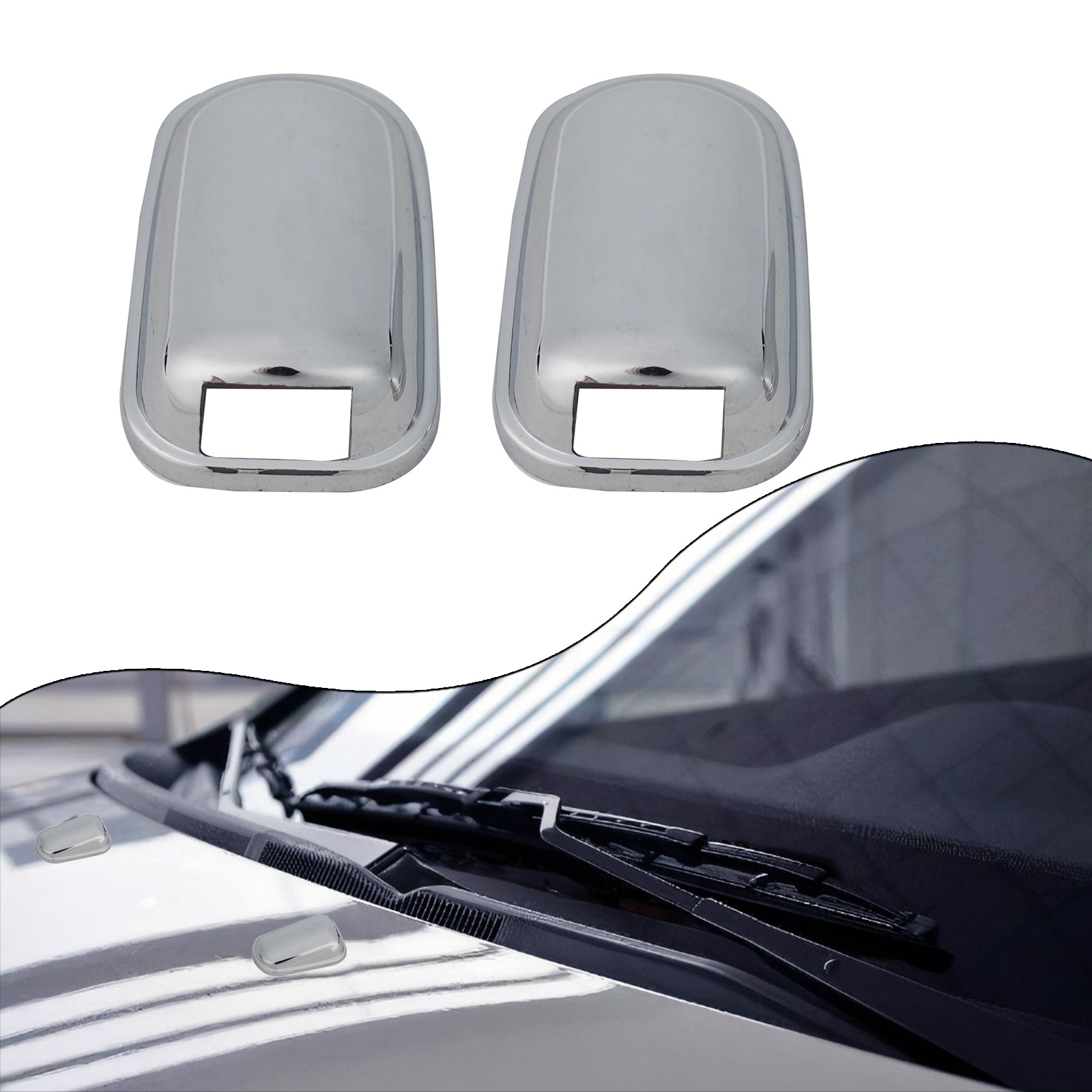 Capuchon de lave-glace chromé  - Car Wiper avis et prix