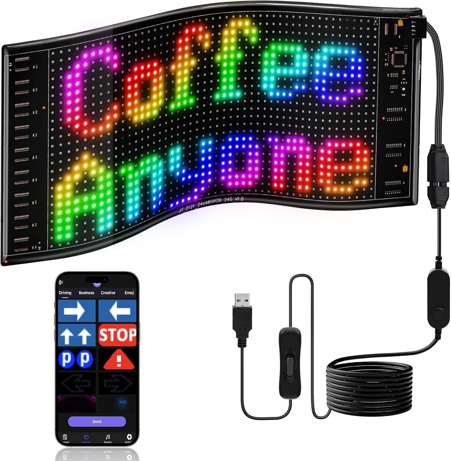 LED bricolage matrice Pixel pa - Car Led Light avis et prix