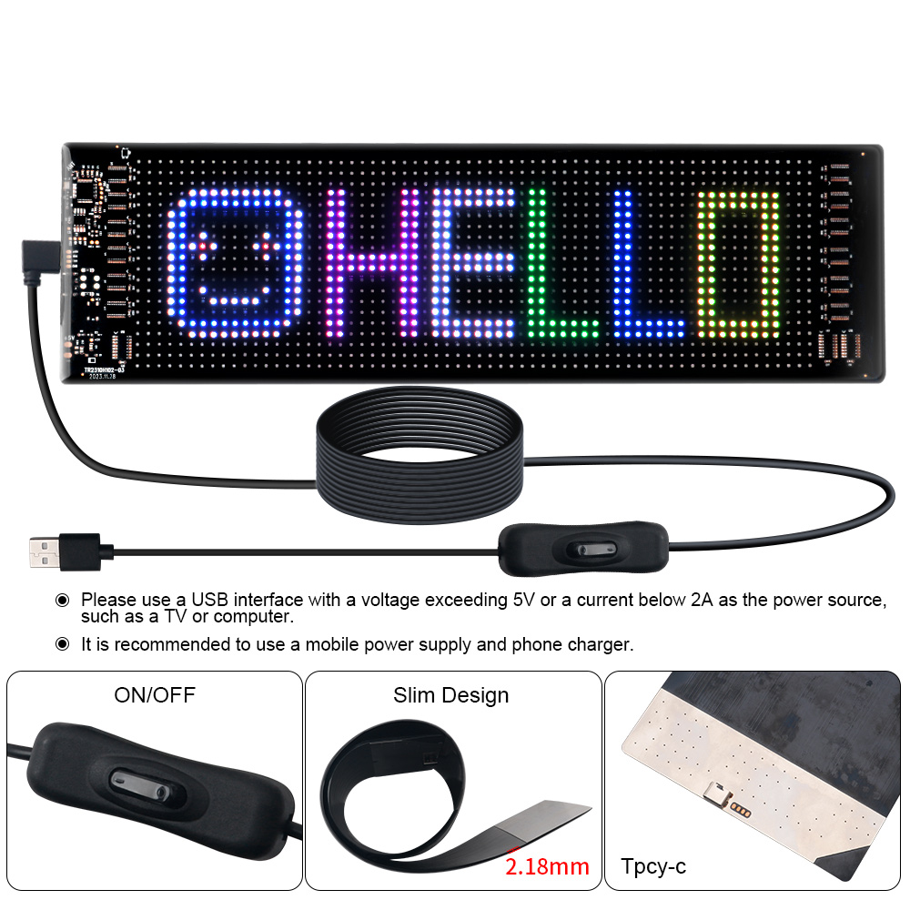 Panneau de pixels matriciel LE - Car Led Light avis et prix