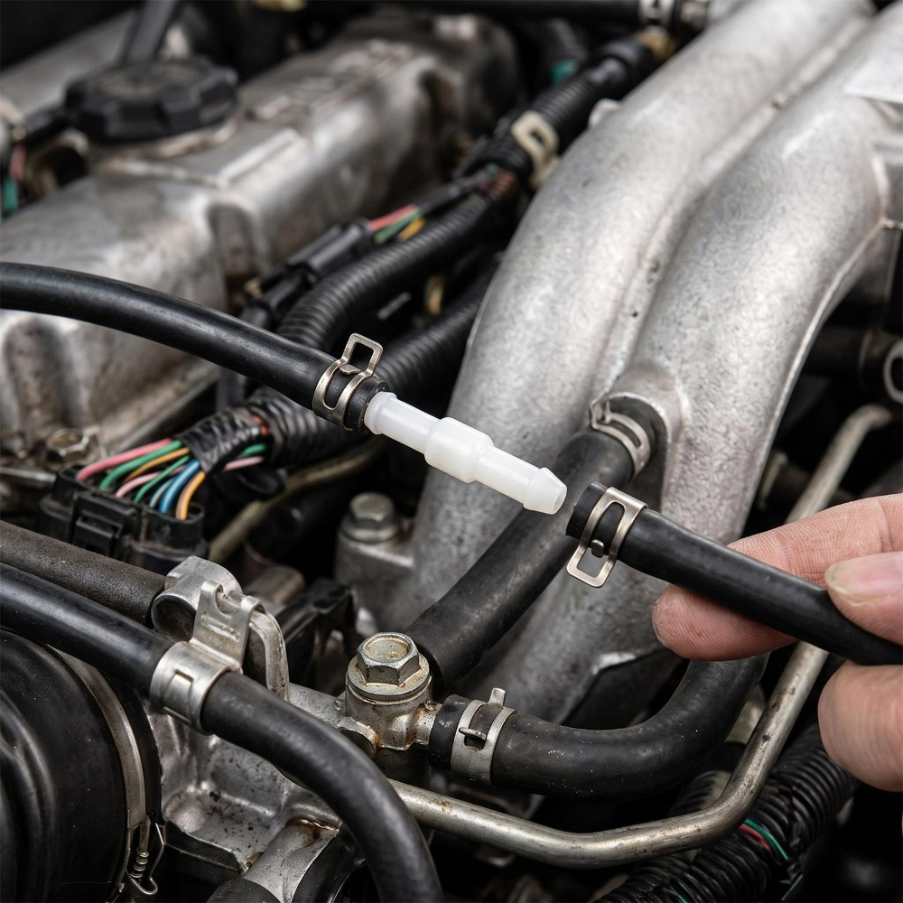 Raccord rapide en nylon noir e - Car Wiper avis et prix