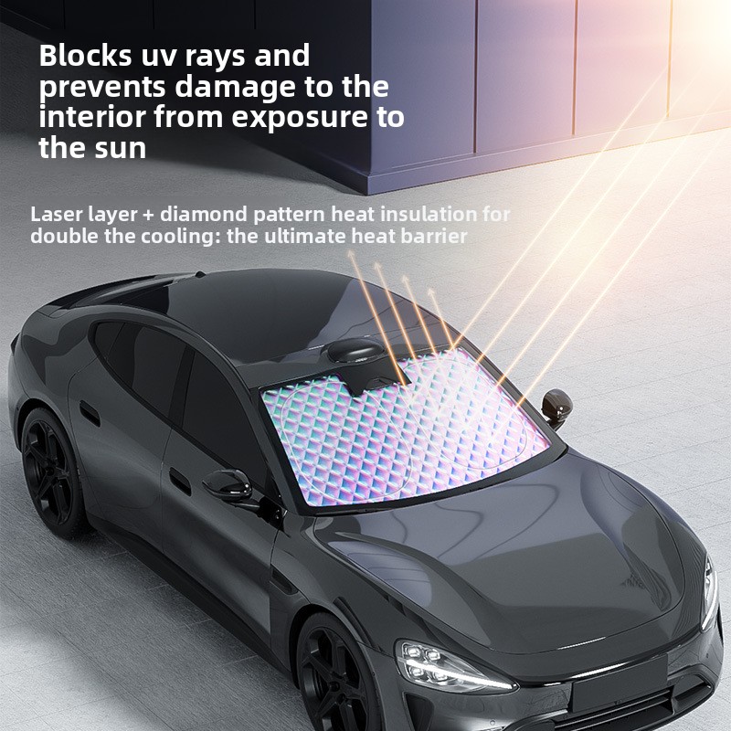 Pare-soleil avant épaissi anti - Windshield Sun Shade avis et prix