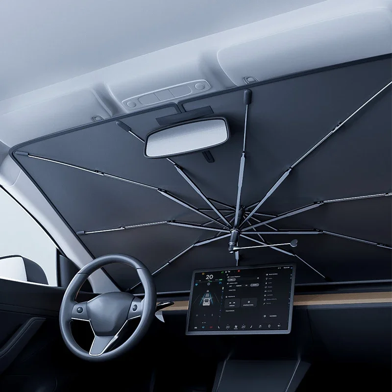Pare-soleil pliable pour pare- - Windshield Sun Shade avis et prix