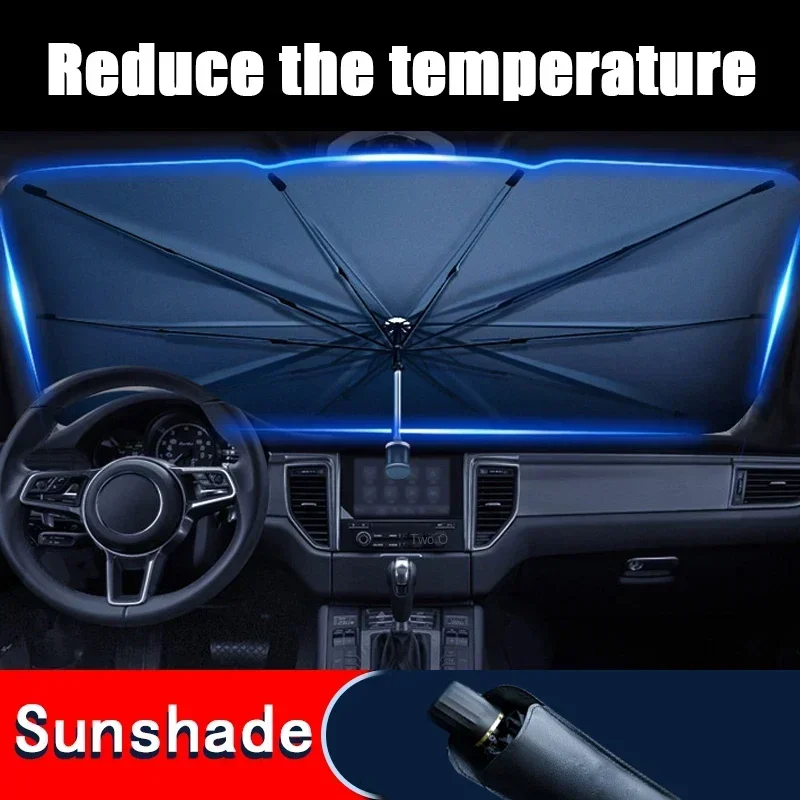 Pare-soleil pliable pour pare- - Windshield Sun Shade avis et prix